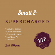 Small & Supercharged VIP