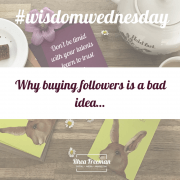 why buying followers is a bad idea