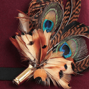 Mackenzie & George Feather Brooch