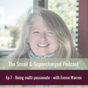 Emma Warren - being multipassionate