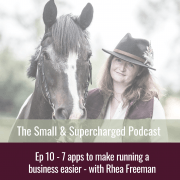apps to make running a business easier - Rhea Freeman
