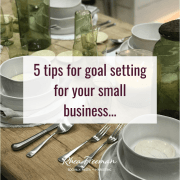 goal setting for your small business goal setting for your small business