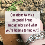 Questions to ask a potential brand ambassador