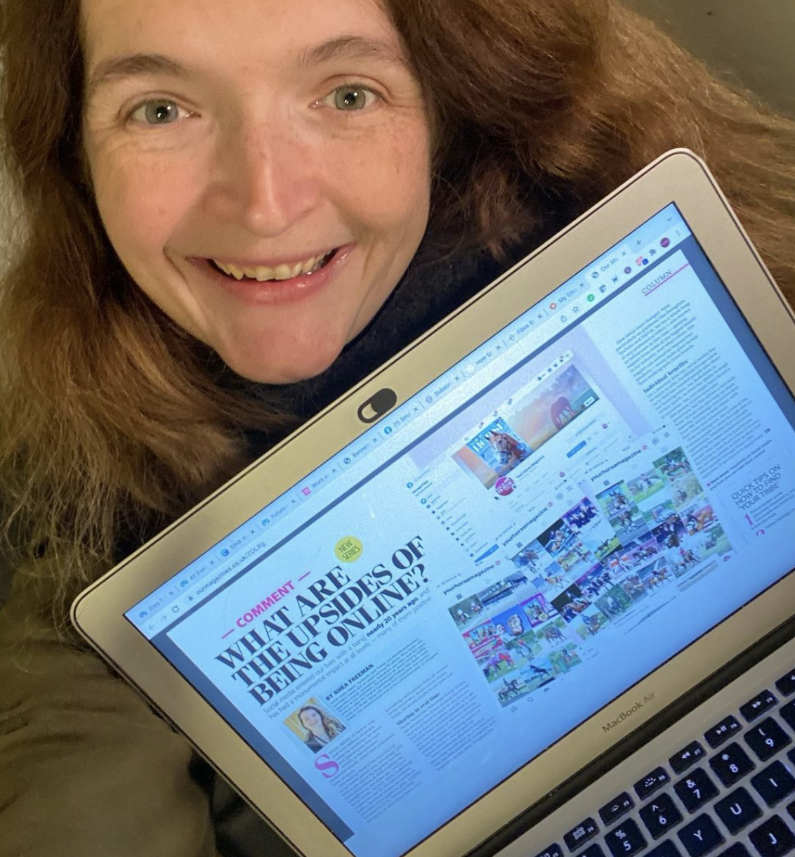 new social media columnist your horse magazine