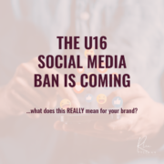 What does the u16 ban mean for your business